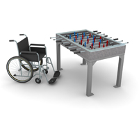 Wheelchair Accessible Foosball Table
