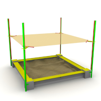 Shade Structure for Sandbox 900