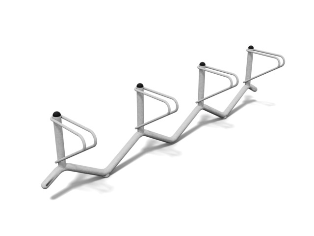 240, 240A_Stojak-na-rowery-4-stanowiskowy_Izo1 240, 240A Stojak na rowery 4 stanowiskowy Izo1