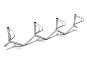 240, 240A Stojak na rowery 4 stanowiskowy Izo2