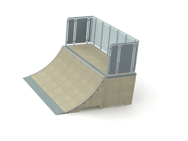 Skatepark Quarter Pipe 1250 143612 02