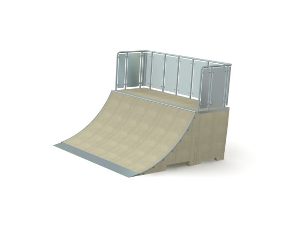 Skatepark Quarter Pipe 1500 143615 01