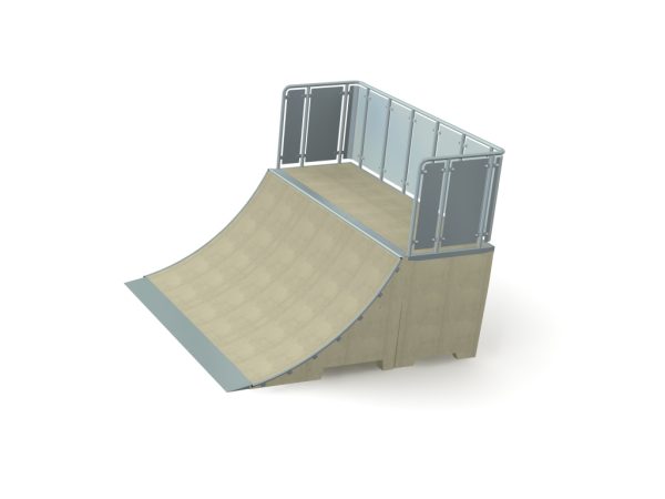 Skatepark Quarter Pipe 1500 143615 02