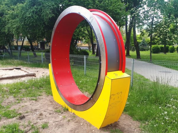 Karuzela chomik na plac zabaw muller