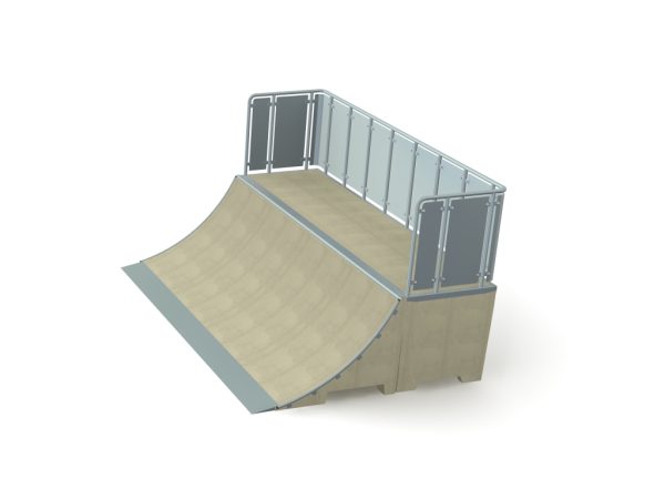 Skatepark Quarter Pipe 1250 144812 02