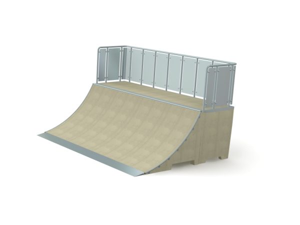 Skatepark Quarter Pipe 1500 144815 01