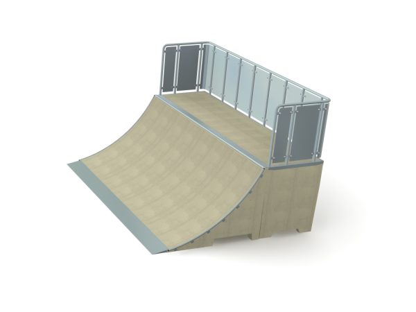 Skatepark Quarter Pipe 1500 144815 02