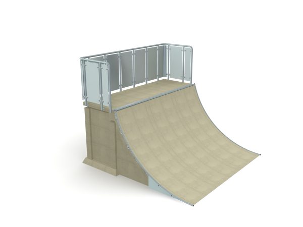 Skatepark Quater Pipe 141808 141848 02