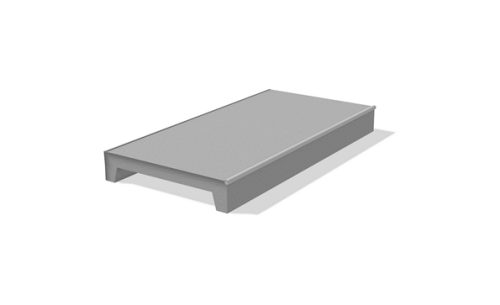 Concrete Skatepark Walk-Box - h 25 cm