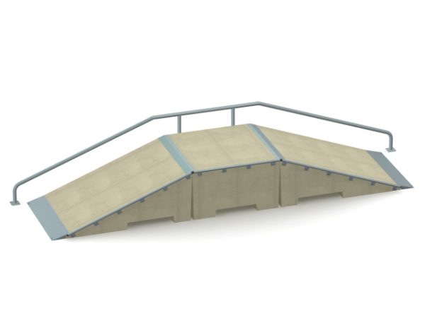 Skatepark Zestaw Funbox 17 108770 02