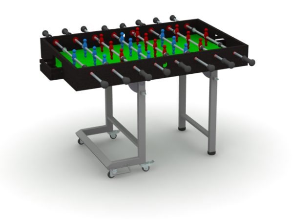 Concrete Foosball Table - Movable