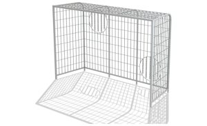 Steel Football Goal Gate with Targets - 300 x 200 cm