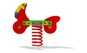 Urzadzenie na plac zabaw bujak skuter 22080