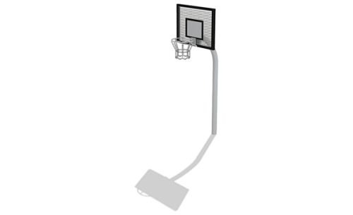 Mini Basketball Hoop with Lattice Backboard - 260x80 cm + 110x86 cm