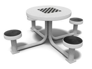 7051A Stolik metalowy 4 osobowy Izo2