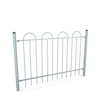 Segment ogrodzenia metalowy 990 990a 04