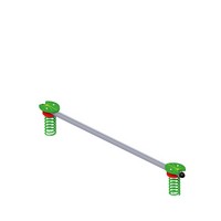 Urzadzenie na plac zabaw skyset dzungla rownowaznia na sprezynach 81253 01